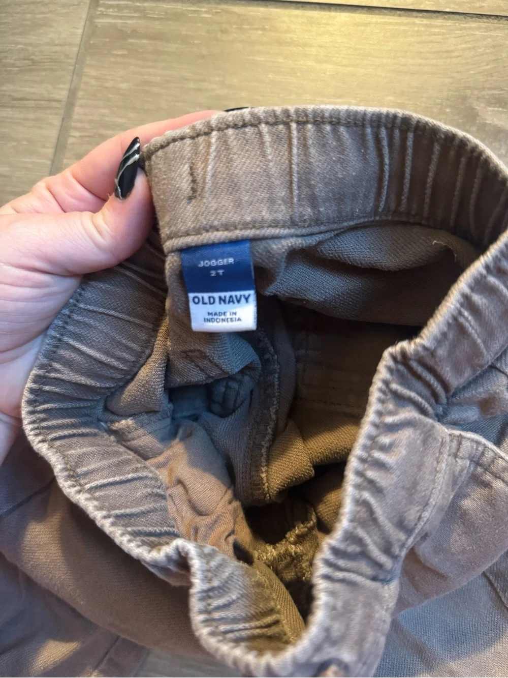 Old Navy Toddler Brown Elastic Waist Joggers